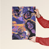 Sir Looondry? Dripster Textured Art Poster